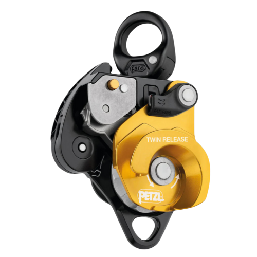 Twin Release double progress capture pulley