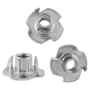 4 Prong Stainless Steel Tee Nut