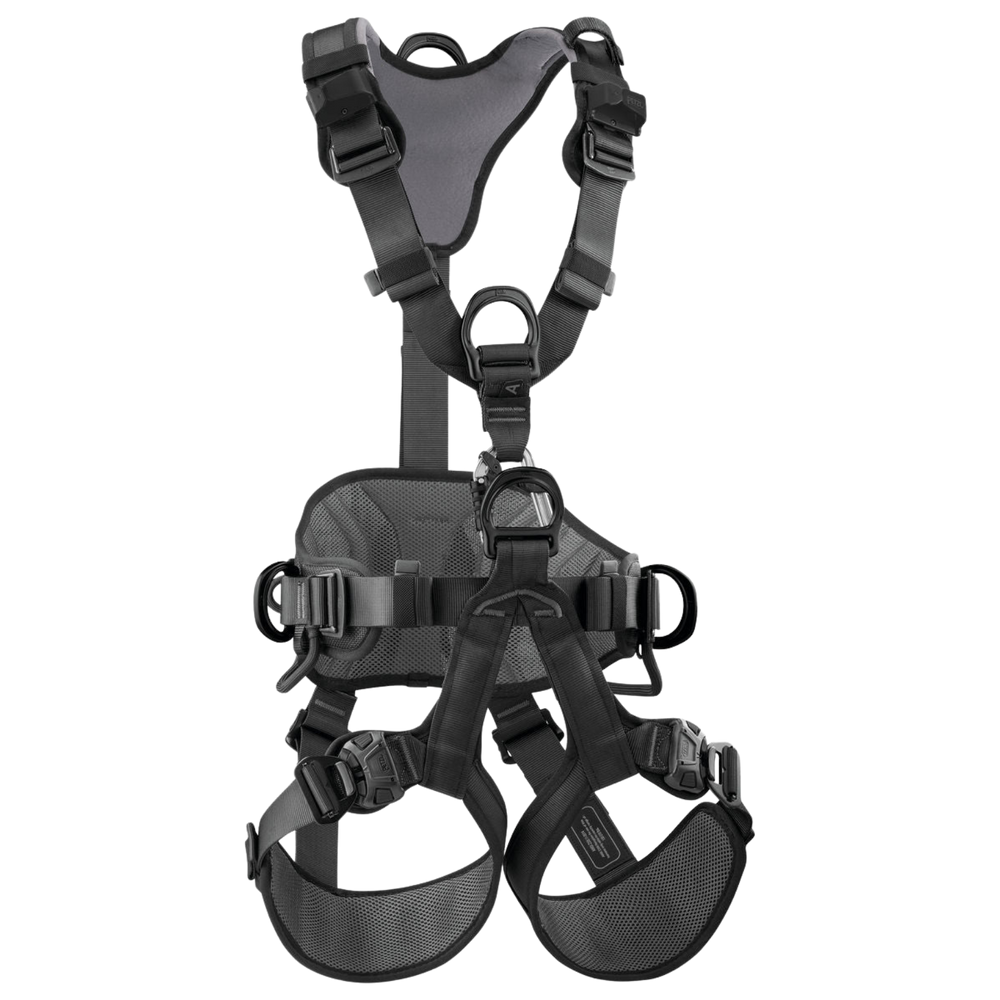 Black safety harness