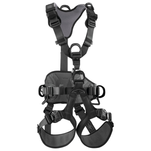 Black safety harness
