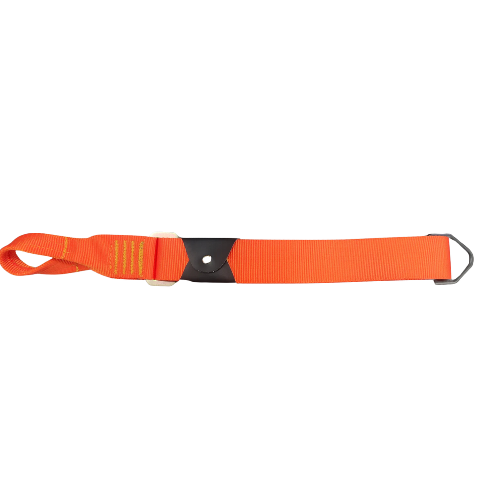 Orange Zip Line Trolley Lanyard