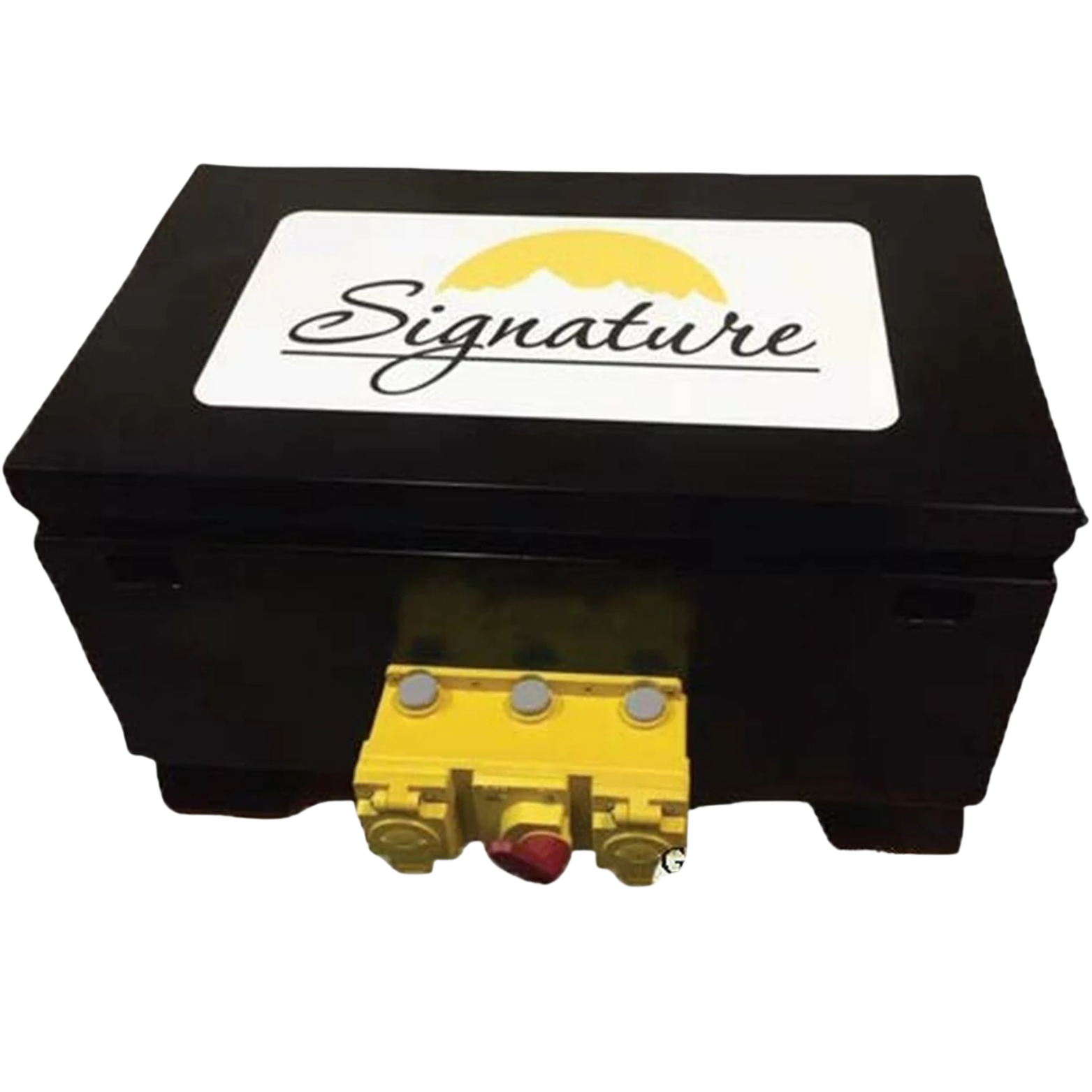 Black Box with Yellow controls