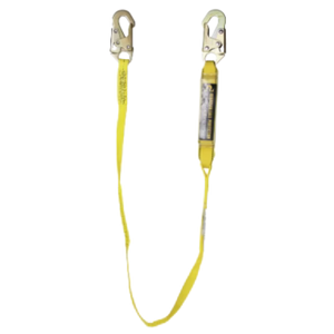 Yellow safety lanyard