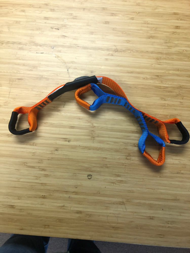 Zip Line Lanyard with Built in Back up