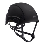 Black helmet with PETZL logo