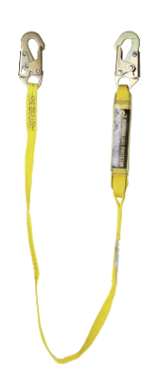 Shock Absorbing Lanyard w/Snap Hook, Canadian Equipment Outfitters