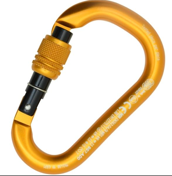 Aluminum HMS Napik Carabiner