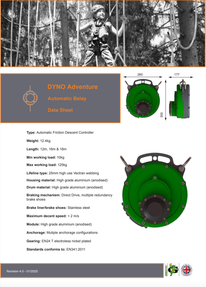 DYNO ADVENTURE Auto Belay