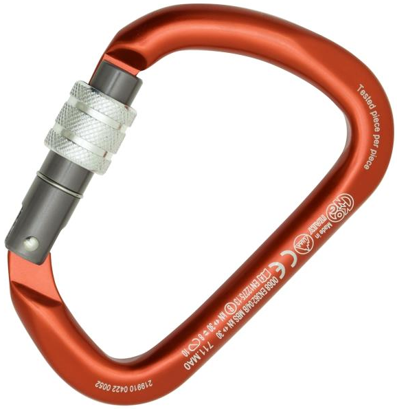 X-Large Aluminum Screw Sleeve Carabiner