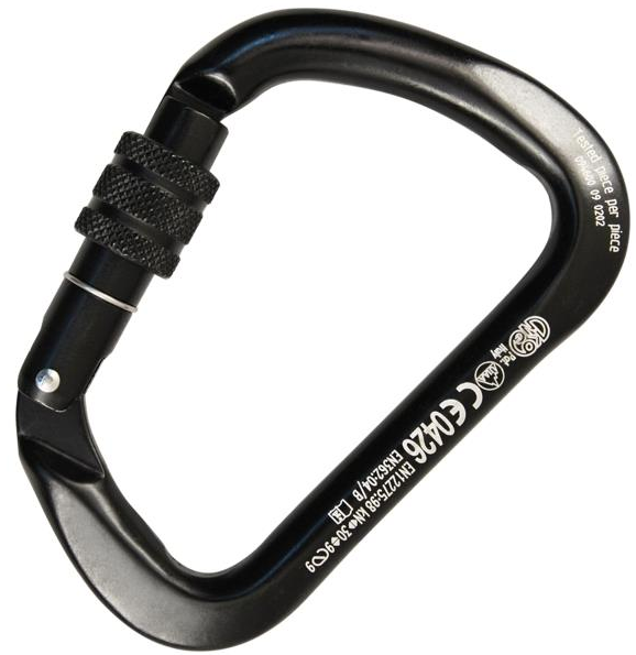 X-Large Aluminum Screw Sleeve Carabiner