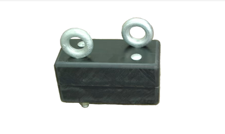 UltraBrake Polymer Zip Line Brake Block