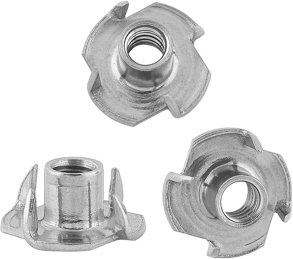 4 Prong Stainless Steel Tee Nut