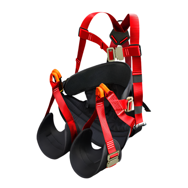 Rebounder Red Half Body Child Harness – Fusion Climb